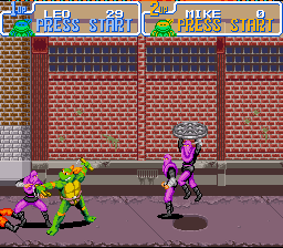 Teenage Mutant Ninja Turtles IV: Turtles in Time screenshot 2